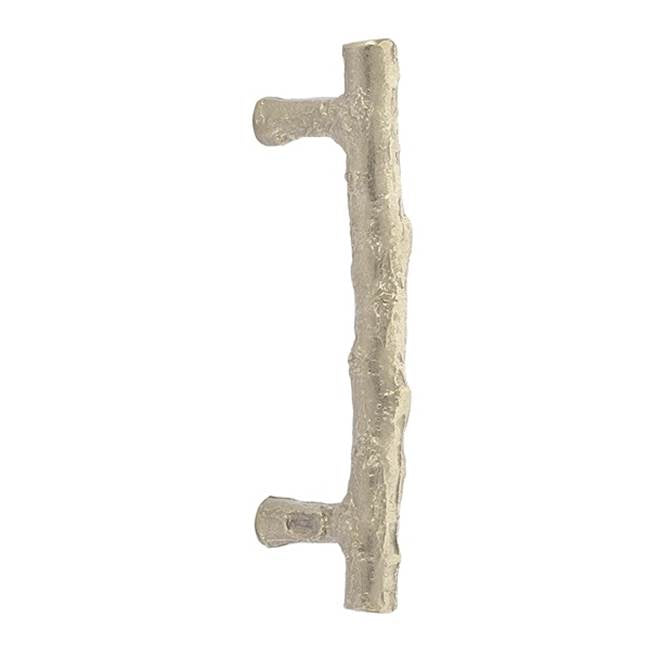 Emtek - Concealed Surface Mount, Bronze Twig Pull, 8'', TWB - Tumbled White Bronze