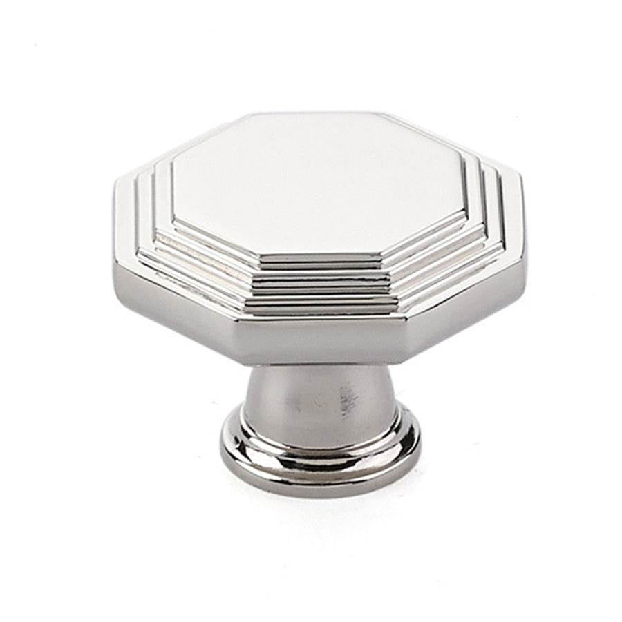 Emtek - Midvale Knob, Cabinet, 1-3/4'', US14 - Polished Nickel