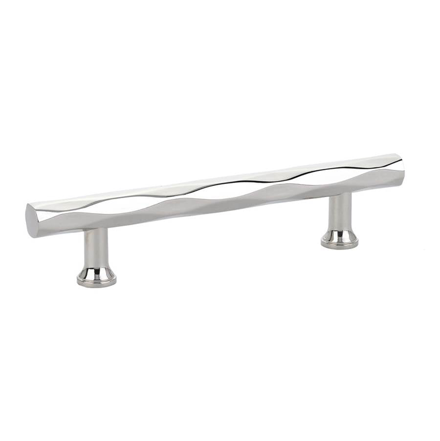 Emtek - CABINET TRIBECA PULL, 10'' CC, US14 - Polished Nickel