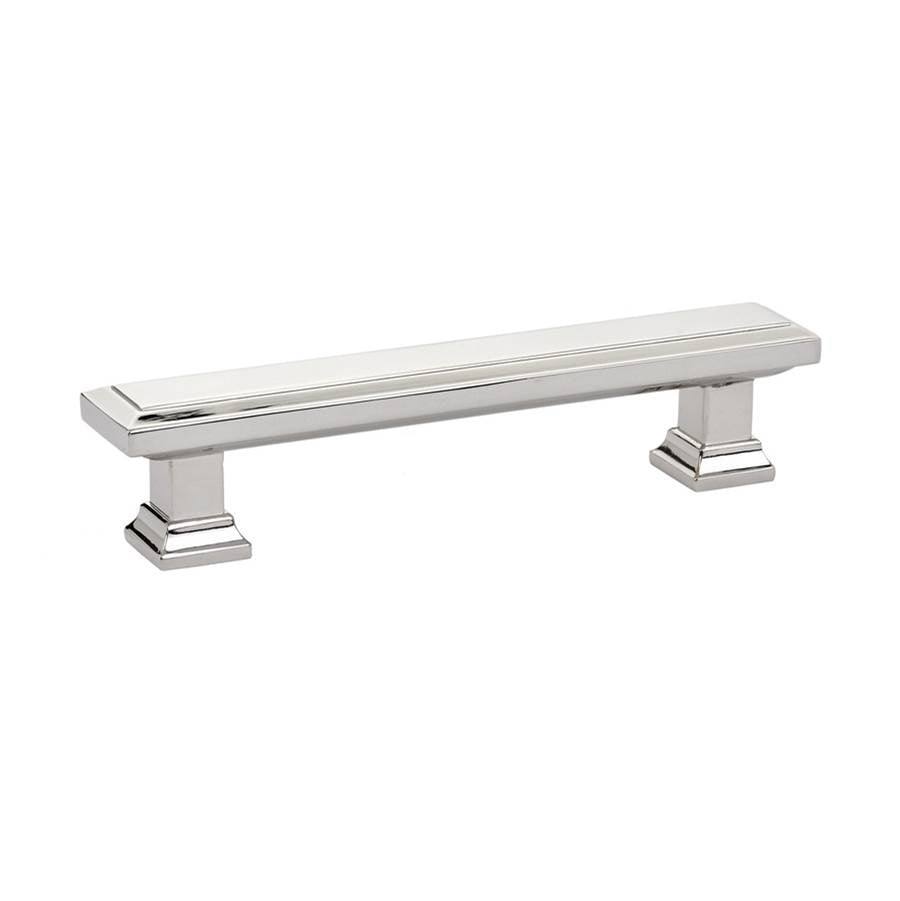 Emtek - Geometric Rectangular Pull, 5'', US14 - Polished Nickel