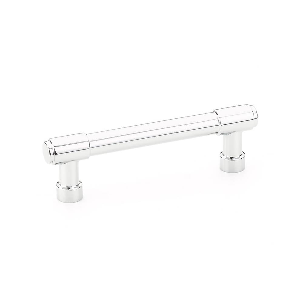 Emtek - Industrial Modern JASPER CABINET PULL, 12'' C-C, US26 - Polished Chrome