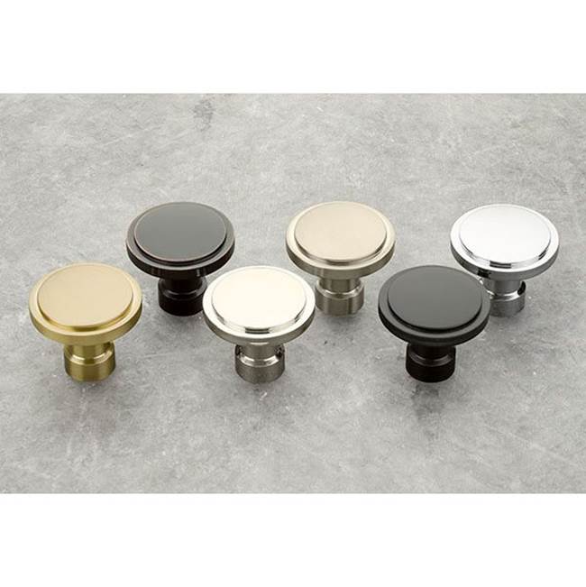 Industrial Modern HAYDON CABINET KNOB, 1-1/4'', US10B