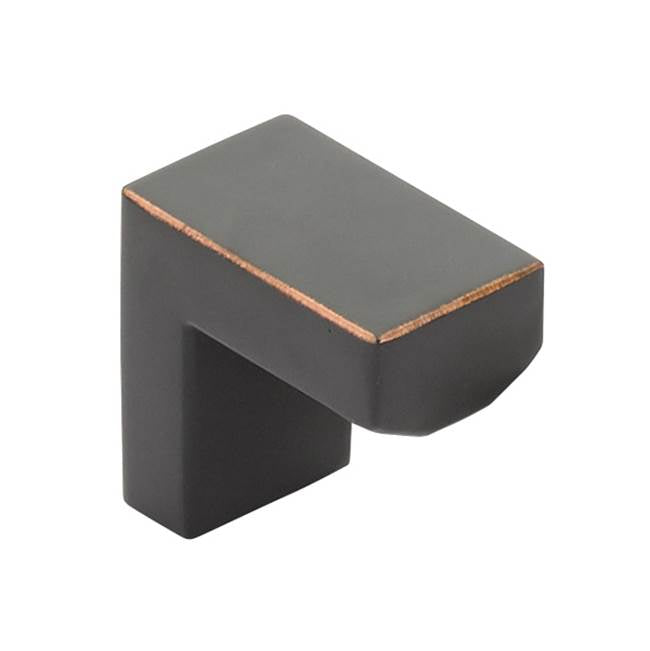 Emtek - Keaton Finger Pull, 1-1/2'', US10B - Oil Rubbed Bronze