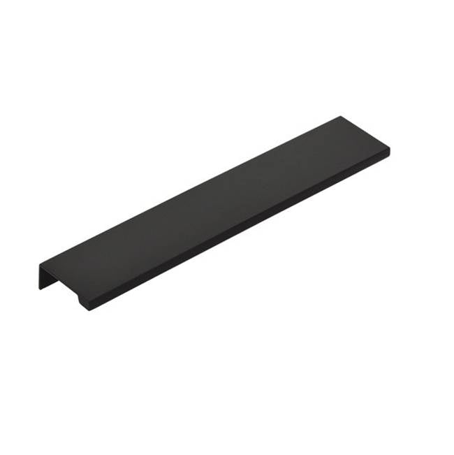 Emtek - CABINET EDGE PULL-10'', US19 - Flat Black