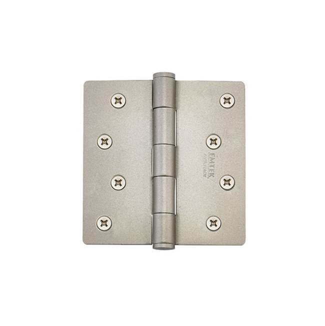 Emtek - 9100 Hnge, Stl, SD, 1/4''RdCr, 4, US4 - Satin Brass