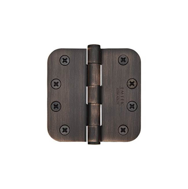 Emtek - 9200 Hnge, Stl, HD, 5/8''RdCr, 4, US4 - Satin Brass