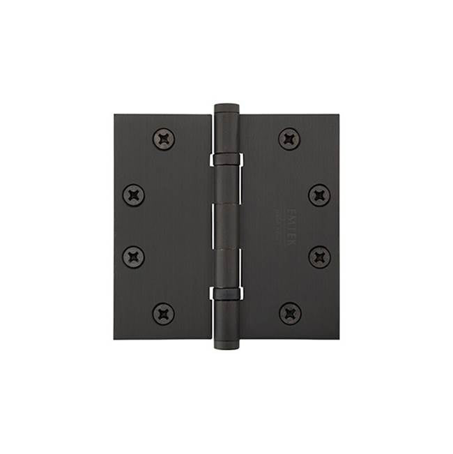 Emtek - 9400 Hnge, Stl HD BB, SqCr, 4.5, US4 - Satin Brass