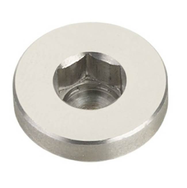 Barn Door, Modern Rectangular, Top Mount, 10'', Solid Wheel, Flat Fastener, SS