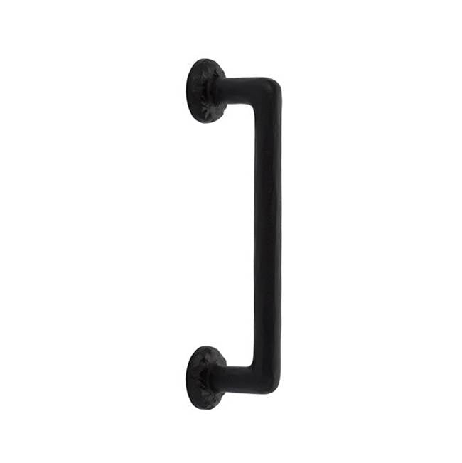 Emtek - Concealed Surface Mount, Rod Bronze Pull, 12'', FB - Flat Black Bronze Patina