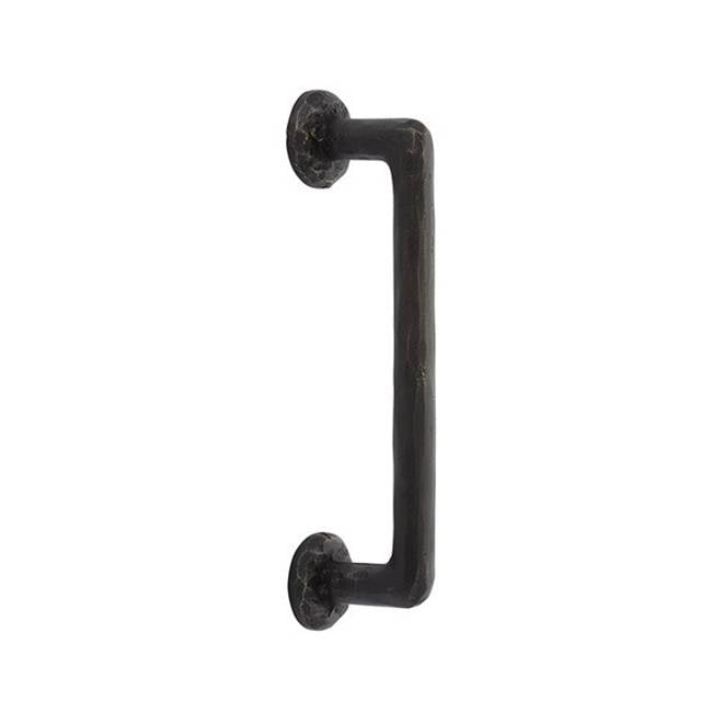 Emtek - Concealed Surface Mount, Rod Bronze Pull, 12'', MB - Medium Bronze Patina