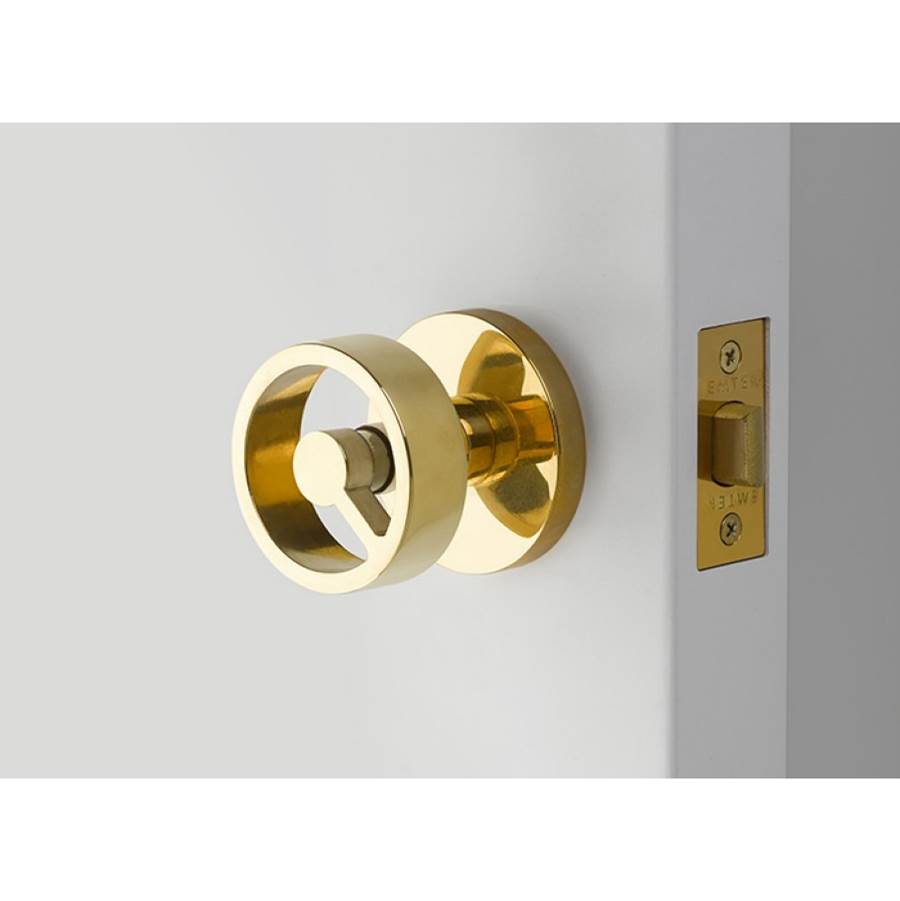 Concealed, Passage, Modern Rectangular Rosette, Spoke Knob, US14