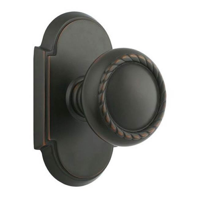 Concealed, Privacy, No.8 Rosette, Rope Knob, US10B