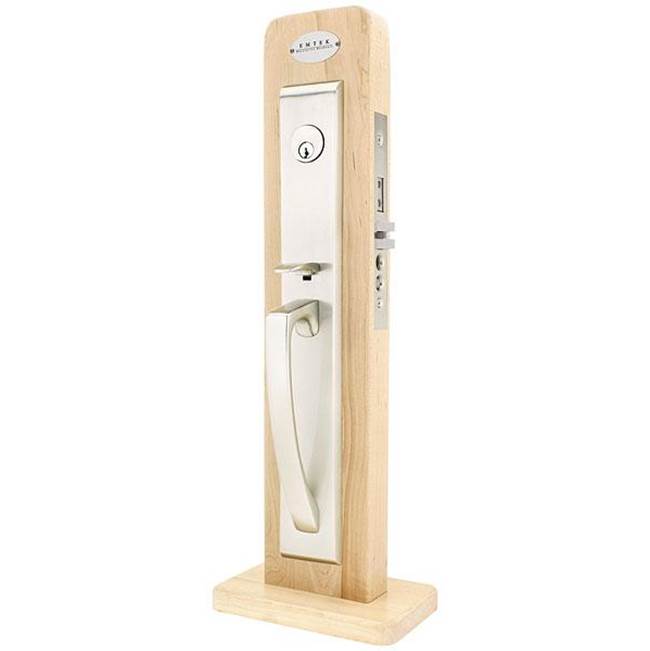 Emtek - Dummy, Hera Mortise, Rope Lever, LH, US3NL - Unlacquered Brass