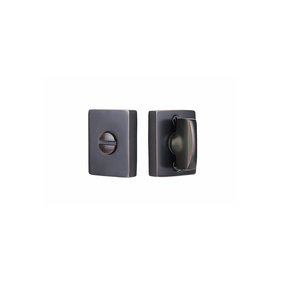 Emtek - Modern Thumbturn Privacy Lockset, US10B - Oil Rubbed Bronze