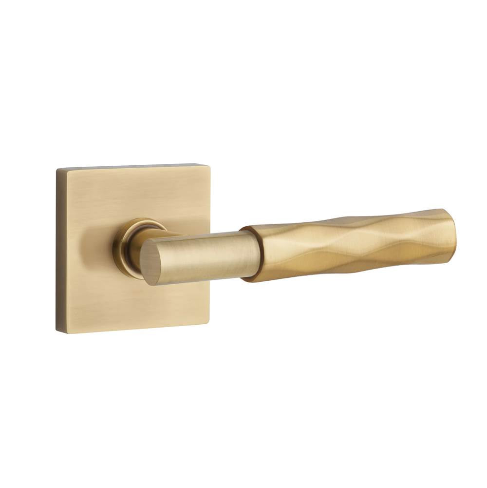 Emtek - Concealed Fastener, Select Privacy, Square Rosette US7, T-Bar Stem US7, Tribeca Handle US7 - French Antique