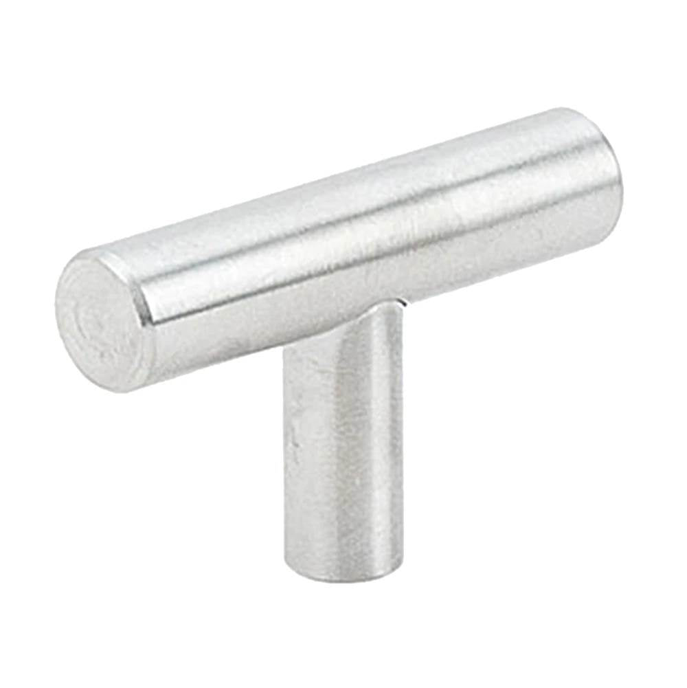Emtek - Stainless Steel Bar Knob, 2'', SS - Brushed Stainless Steel