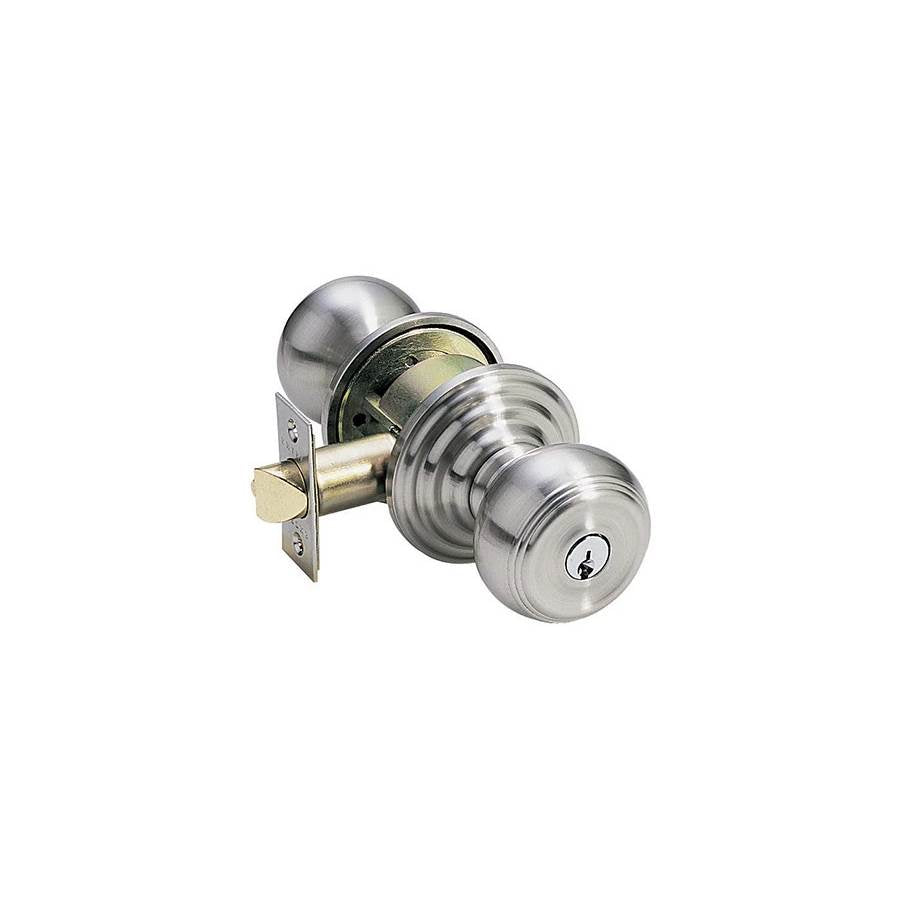 Emtek - KIK, Waverly Knob, Regular Rosette, US15 - Satin Nickel