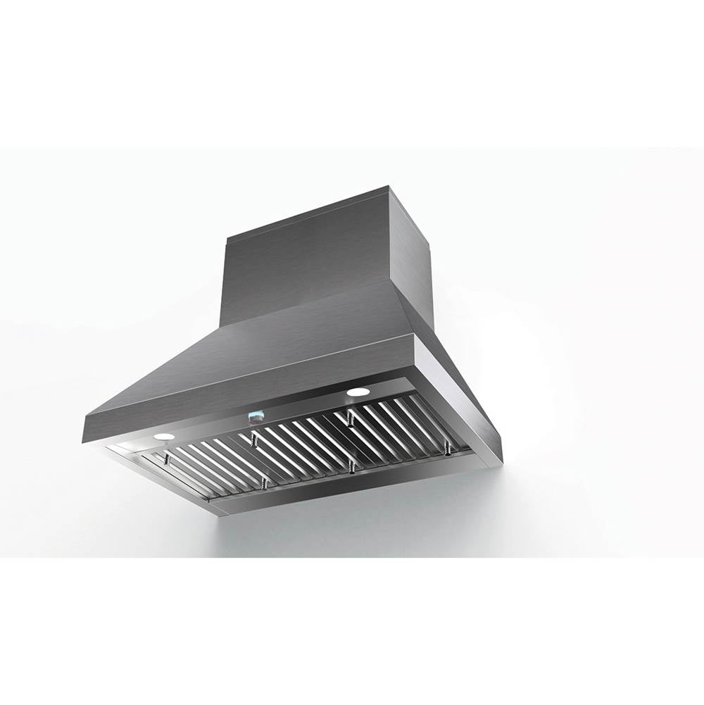 Pro Canopy Wall Hood with 1200 cfm Pro Class Blower, 48'' W