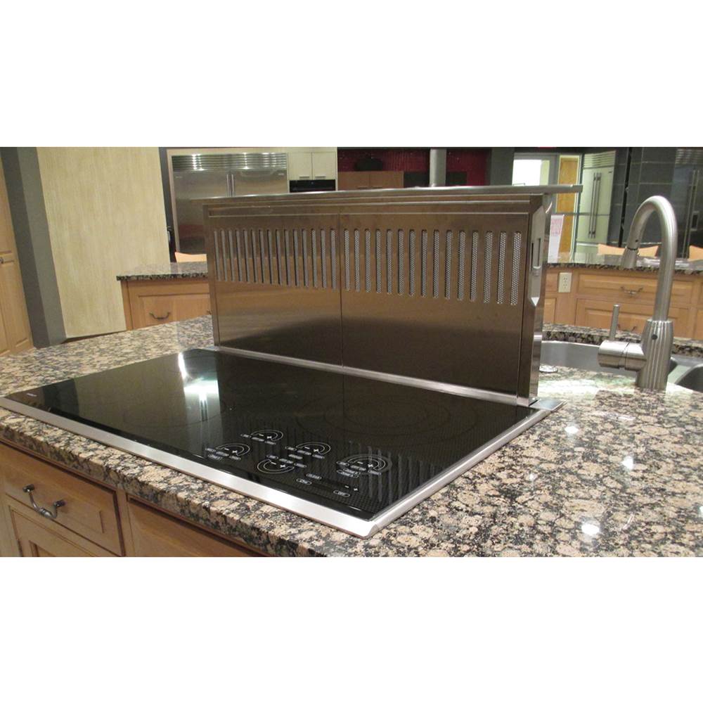 Downdraft Hood, 30'' W, Stainless Steel