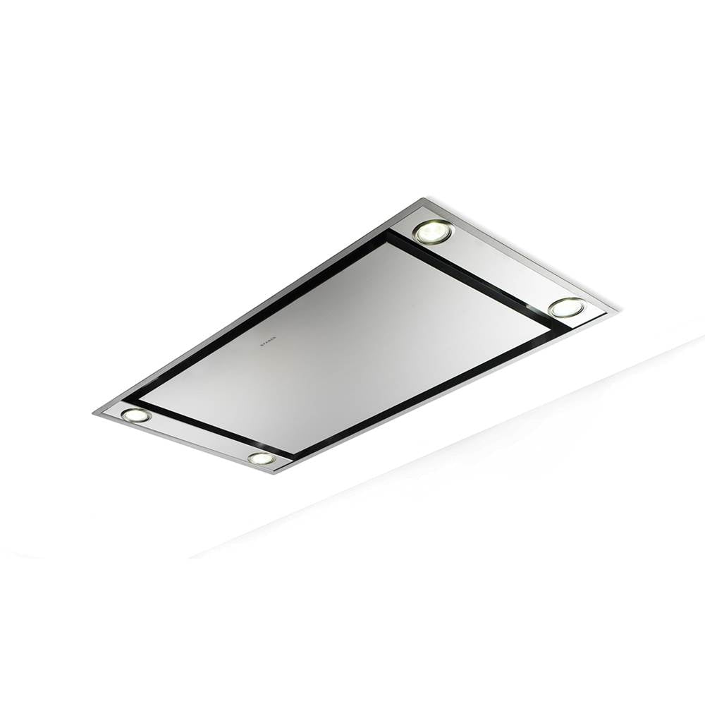 Ceiling-Mount Island Hood, 48'' Wx27'' D, Stainless Steel