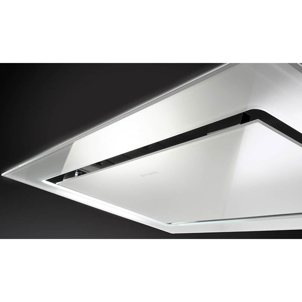 Ceiling-Mount Island Hood, 48'' Wx27'' D, Stainless Steel