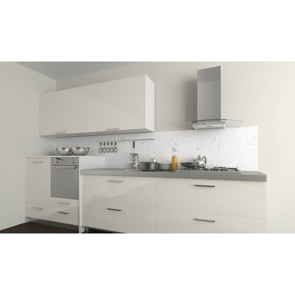 Glass Wall Hood with 600, 395 or 295 VAM Blower, 30'' W