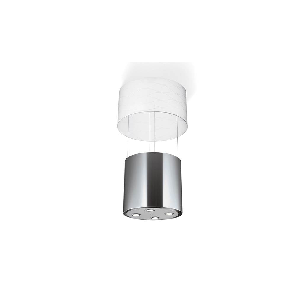 Round Up or Down Motion Island Hood with 400 cfm Class Blower, 16'' Dia