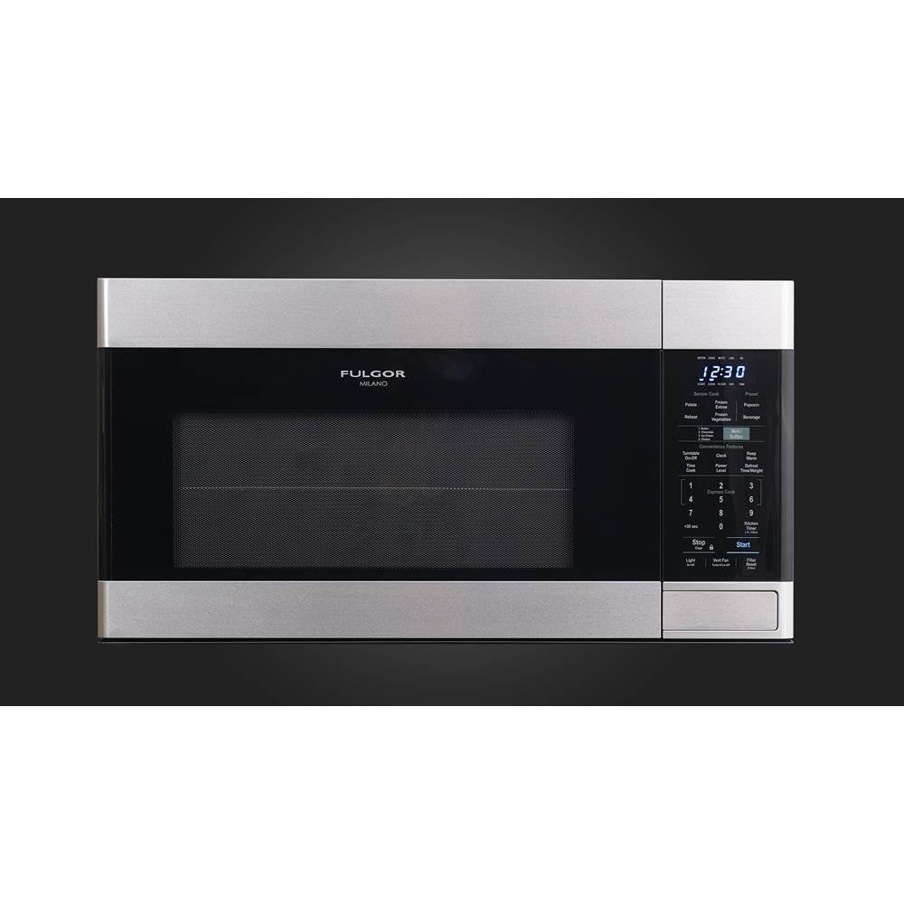 Fulgor Milano - 30'' 400 Series Over-The-Range Microwave Oven - Stainless Steel