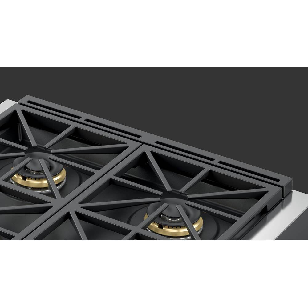Fulgor Milano - 30'' Back Guard - Cast Iron Island Trim - Black