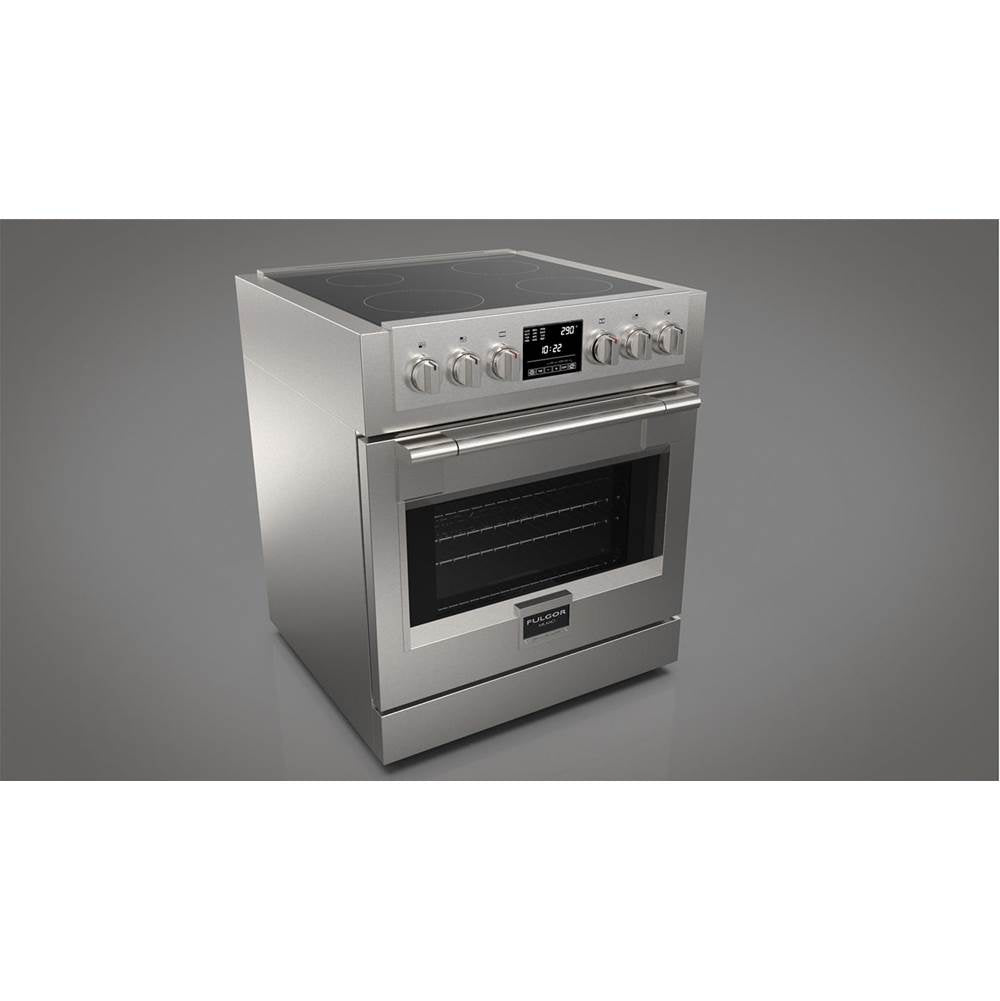 Fulgor Milano - 30'' 600 Sofia Pro Series Stainless Steel Electric Range - Stainless Steel