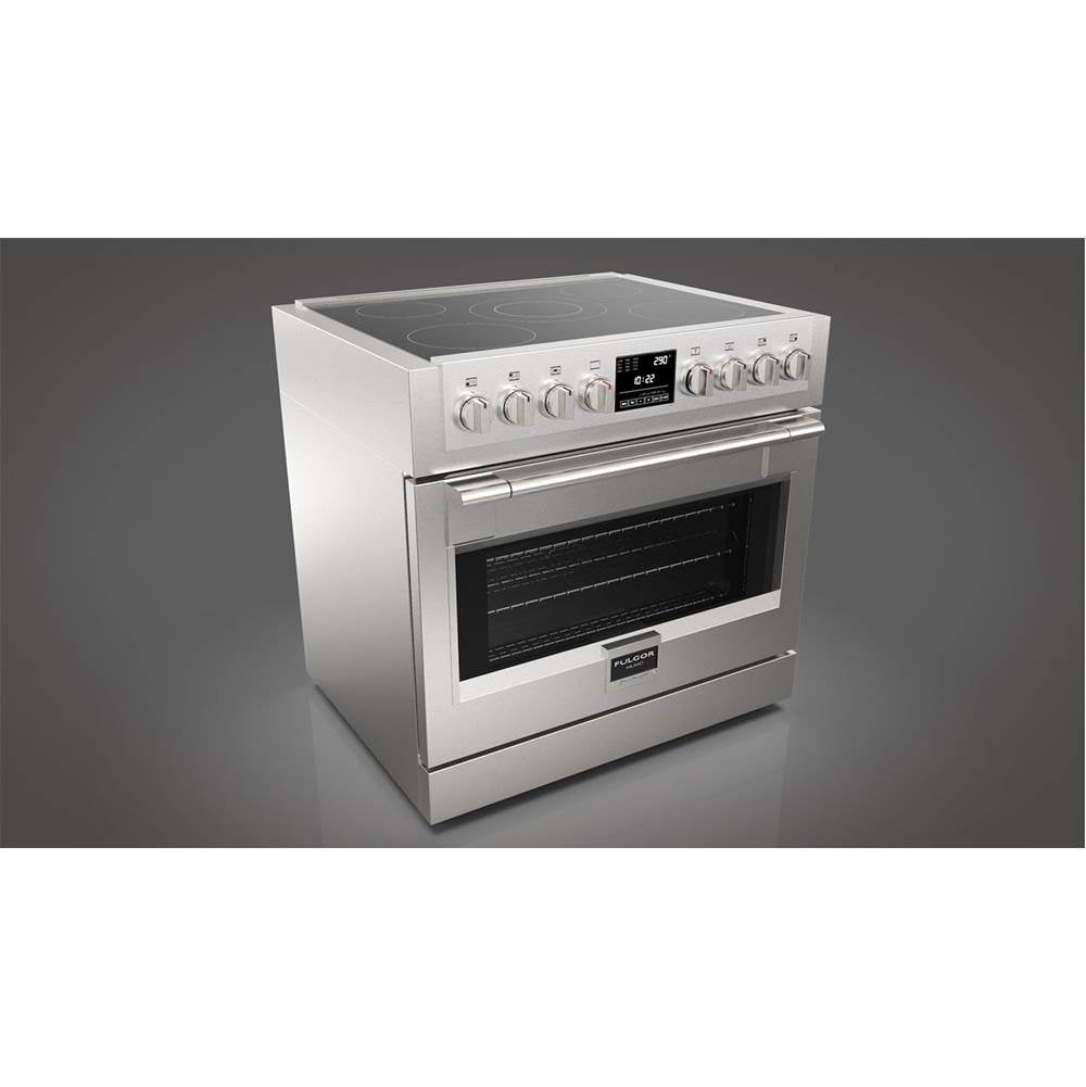 Fulgor Milano - 36'' 600 Sofia Pro Series Stainless Steel Electric Range - Stainless Steel