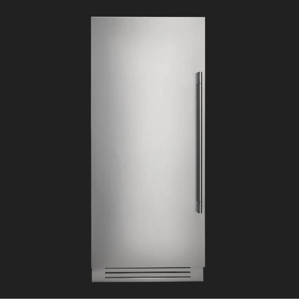 Fulgor Milano - 36'' Lh - Stainless Cladded Bottom Compressor Column - Refrigerator - Stainless Steel
