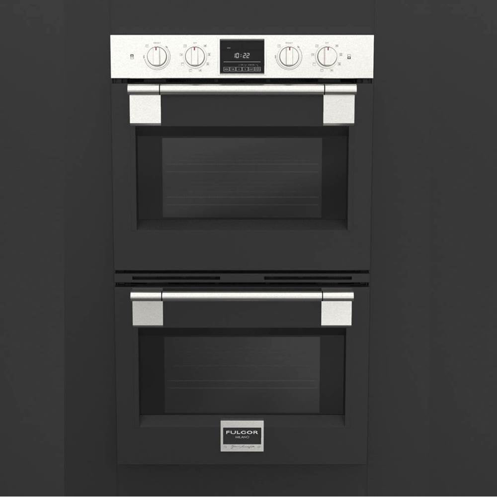 Fulgor Milano - 30'' Pro Range Door Color Kit - Matte Black - Matte Black
