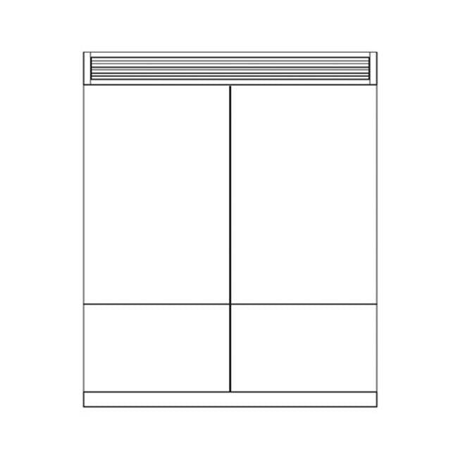 Fulgor Milano - Sofia 1 Piece Joining Kit (Includes Joining Strip - Stainless Steel