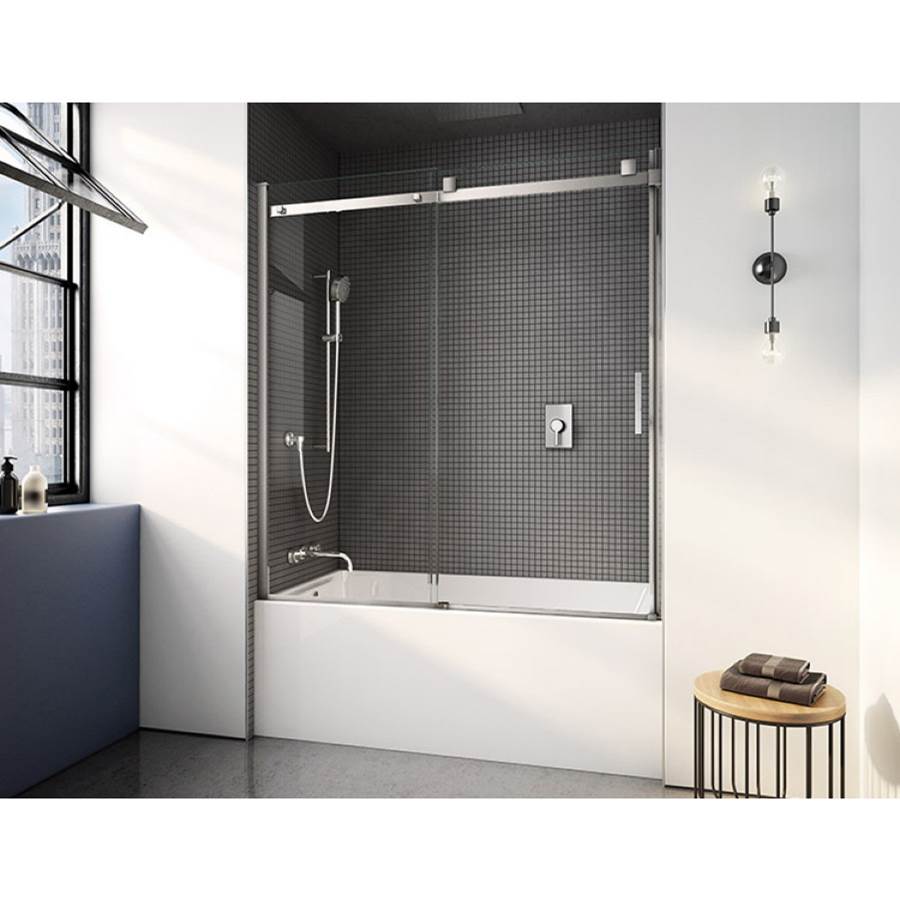 Fleurco - SKYLINE TUB 60W/CHROME/LEFT/SEKUR+ - Chrome