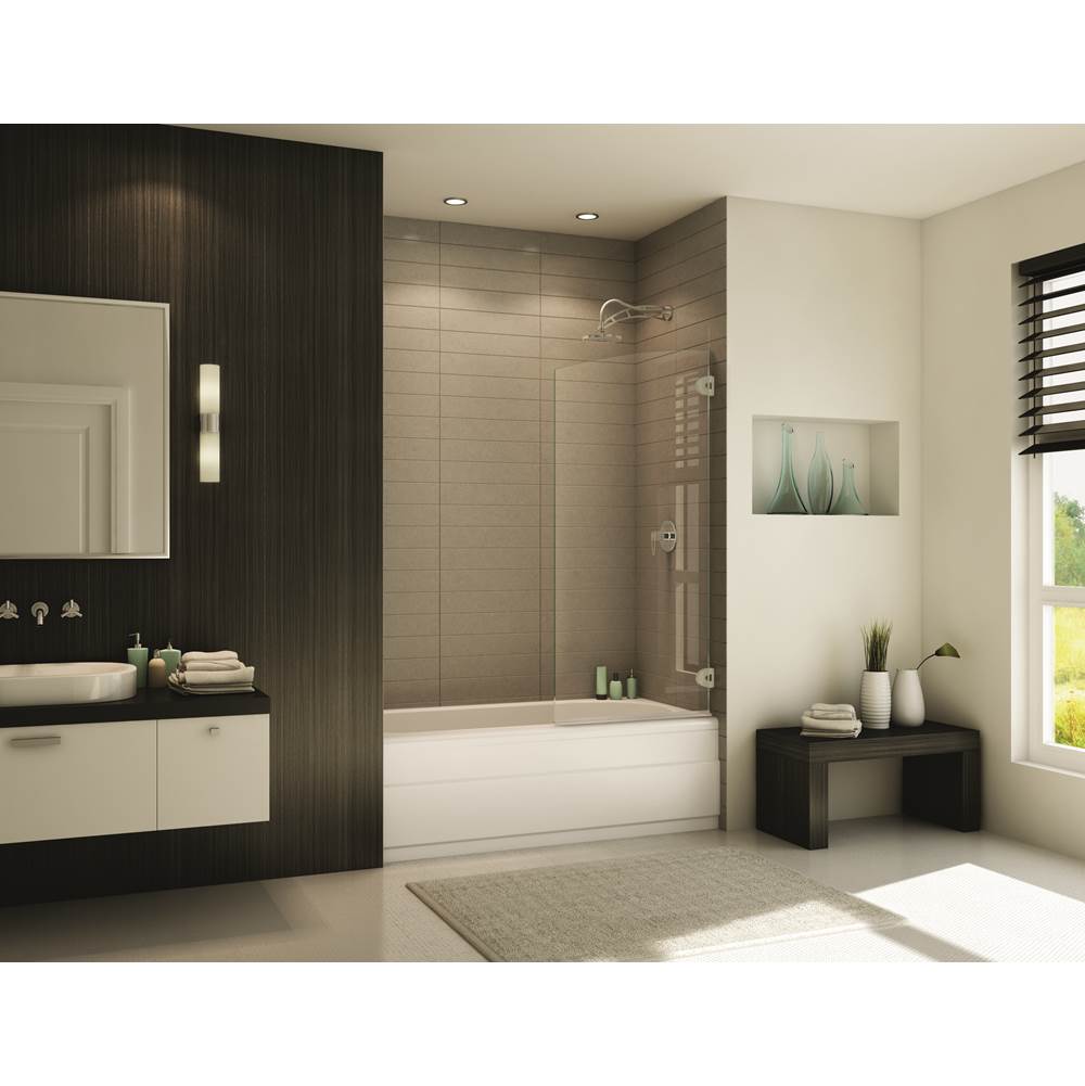 Fleurco - SOLO TUB SHD/BR NK/CLR/LFT/OV HG - Brushed Nickel