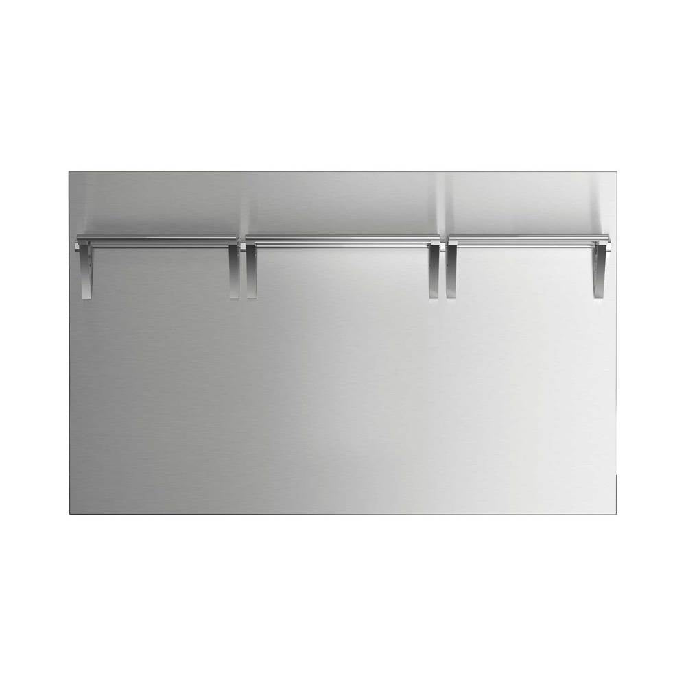 Fisher & Paykel - For 48'' Professional Rangetops - 48x30'' High, Combustible Wall - Brushed Stainless Steel