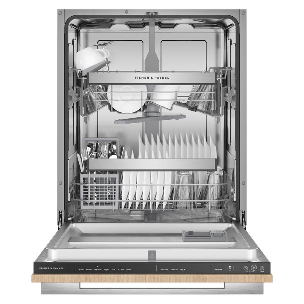 Integrated, Tall, Panel Ready, 7 Wash Cycles, 15 Place Settings, 2 Racks