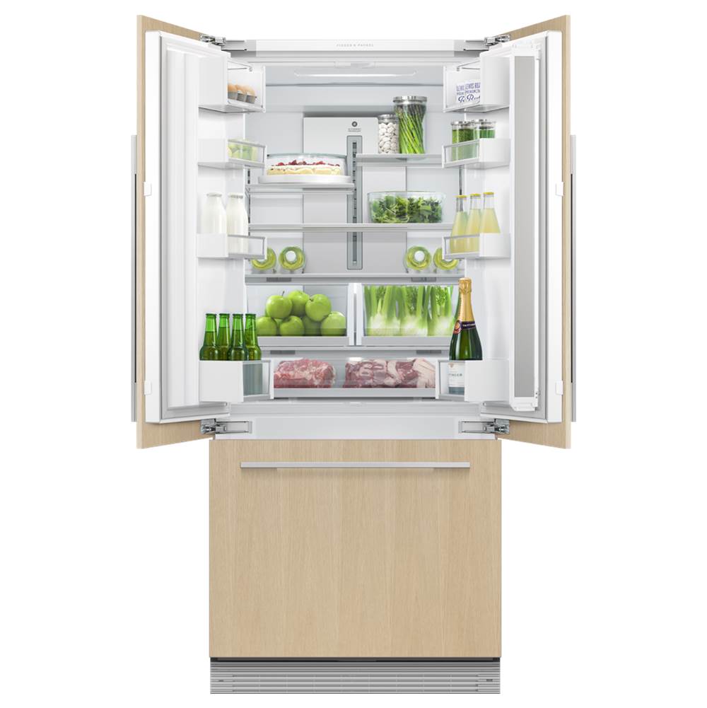 32'' French Door Refrigerator Freezer, 72'' H, 14.7 cu ft, Panel Ready, Ice Only