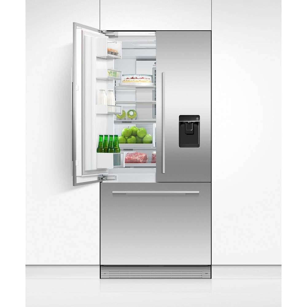 32'' French Door Refrigerator Freezer, 72'' H, 14.7 cu ft, F&P Stainless Panel Req, Ice & Internal Water Requires - RD3272AU UB
