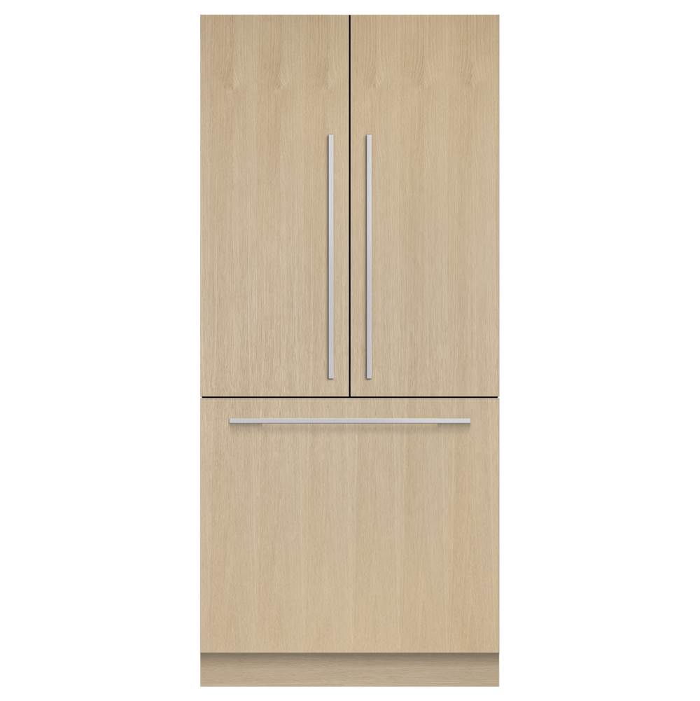 Fisher & Paykel - 36'' French Door Refrigerator Freezer, 80'' H, 16.8 cu ft, Panel Ready, Ice Only