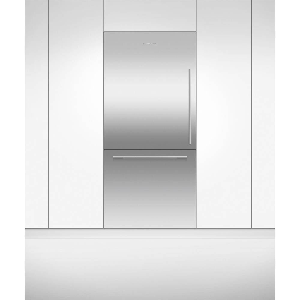 36'' Bottom Mount Refrigerator Freezer, 80'' H, 16.8 cu ft, Panel Ready, Ice Only, Left Hinge