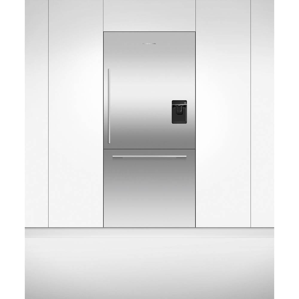 36'' Bottom Mount Refrigerator Freezer, 80'' H, 16.8 cu ft, F&P Stainless Panel Req, Ice and External Water Requires - RD3680WRU or RD3684WRU