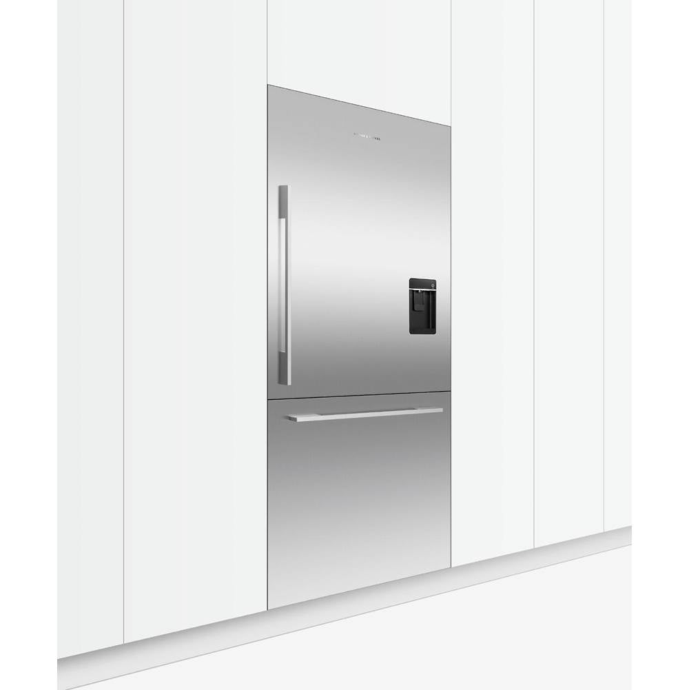 36'' Bottom Mount Refrigerator Freezer, 80'' H, 16.8 cu ft, F&P Stainless Panel Req, Ice and External Water Requires - RD3680WRU or RD3684WRU