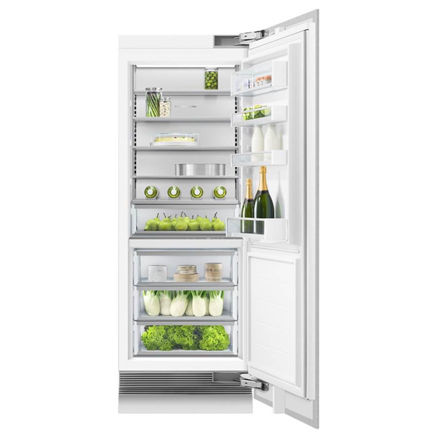 30'' VTZ Column Refrigerator, Panel Ready, 16.3 cu ft, Stainless Interior, Right Hinge