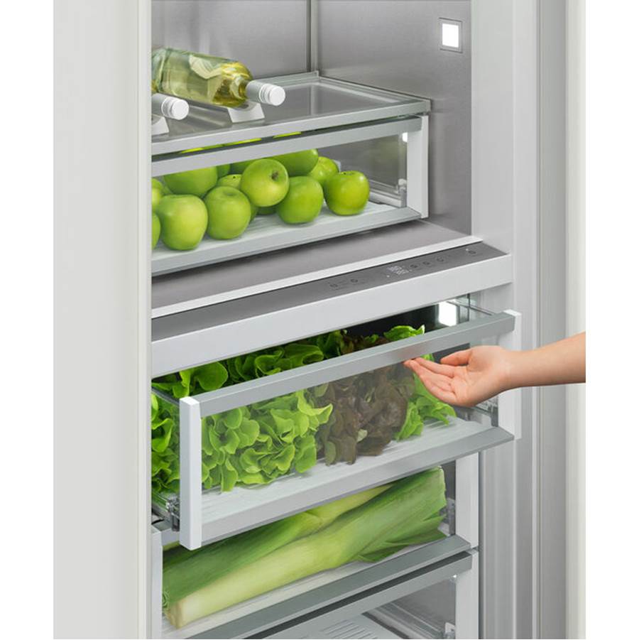 30'' VTZ Column Refrigerator, Panel Ready, 16.3 cu ft, Stainless Interior, Right Hinge