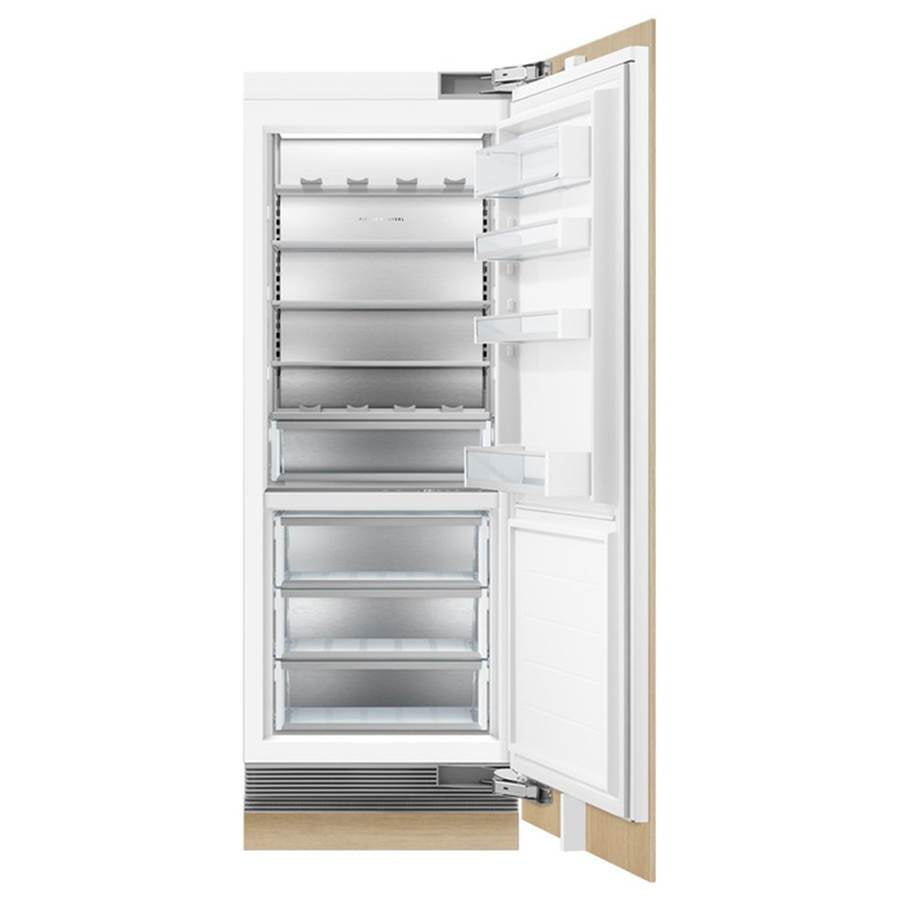 30'' VTZ Column Refrigerator, Panel Ready, 16.3 cu ft, Stainless Interior, Internal Water, Right Hinge