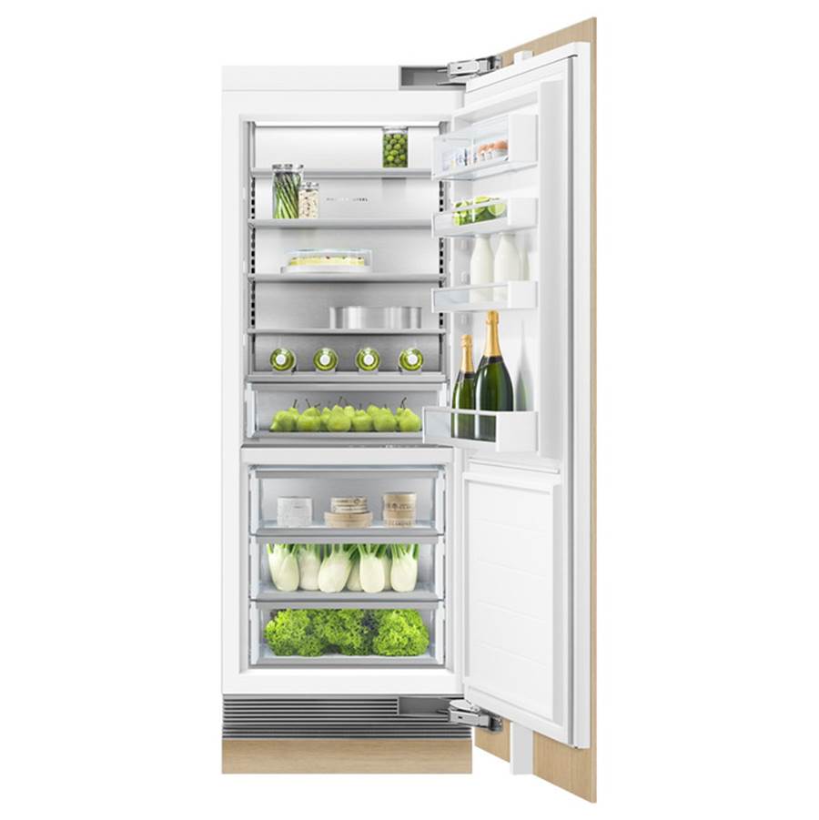 30'' VTZ Column Refrigerator, Panel Ready, 16.3 cu ft, Stainless Interior, Internal Water, Right Hinge