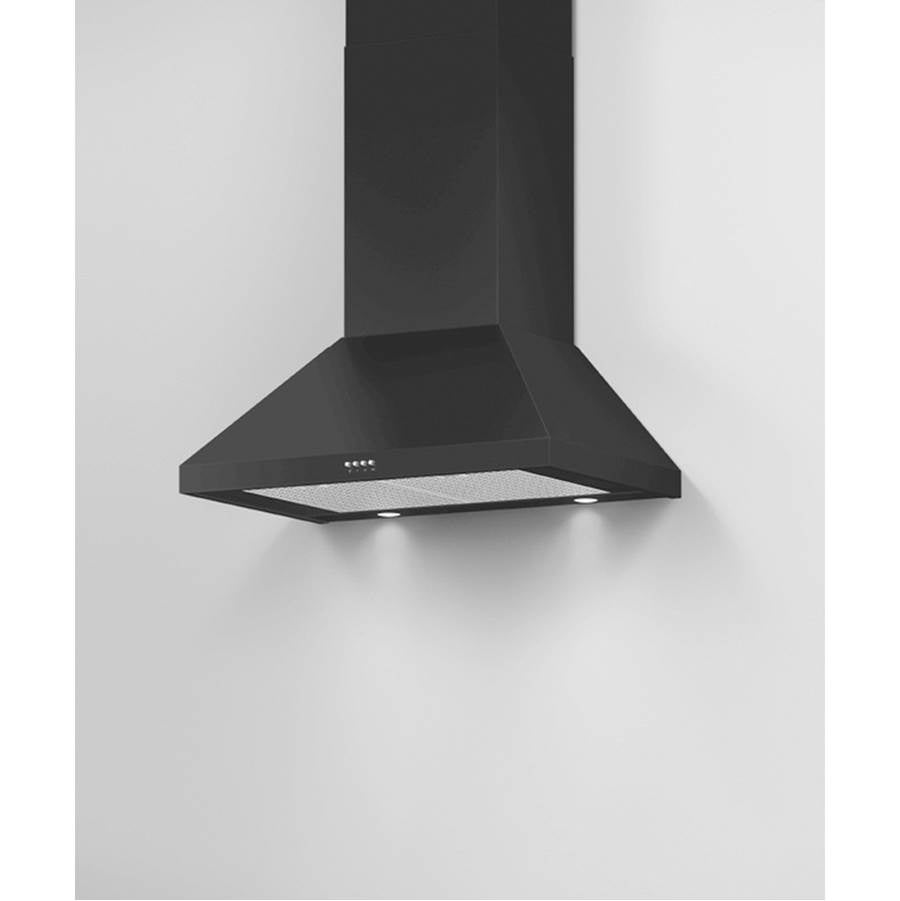 30'' Pyramid Chimney Wall Hood, 600 CFM, Stainless Steel