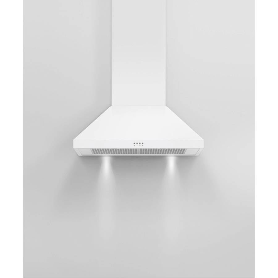 30'' Pyramid Chimney Wall Hood, 600 CFM, Stainless Steel
